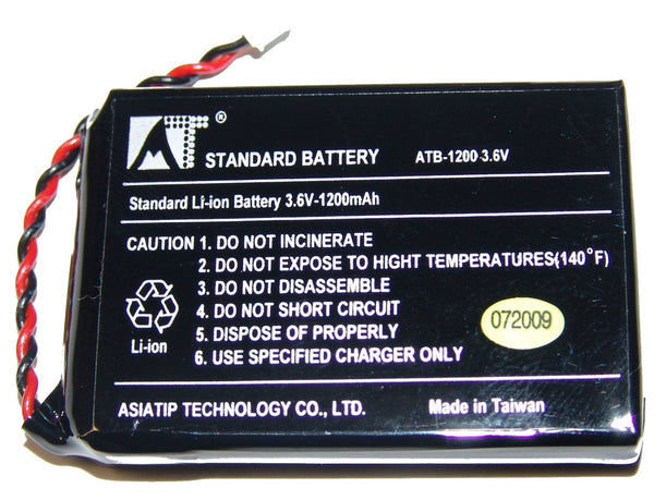 RTI T2B/T2Cs/T2Cs+/T2C/T2C+/T3 Li-Ion Rechargeable Battery
